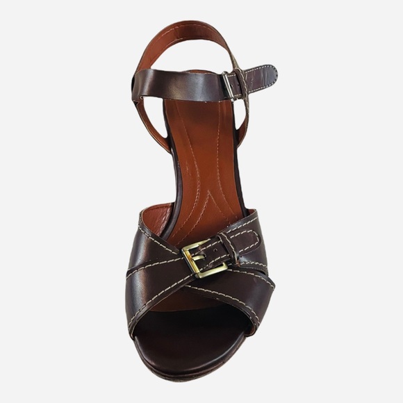 Brown Leather Sandals Women’s size 9.5-10. Vintage Naturalizer Sandals. - Picture 9 of 9